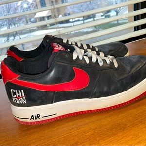Chicago Bulls Air Force One Shoes